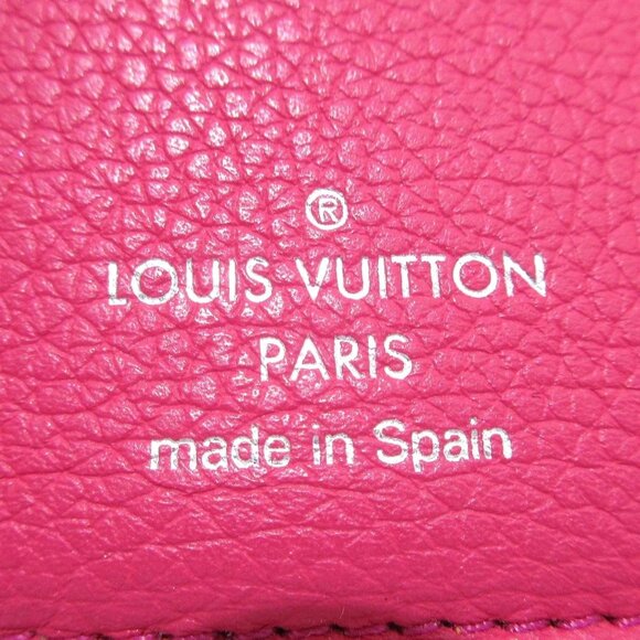 LOUIS VUITTON Portefeiulle Lock Mini Hot Pink Lockme 349-080625 - Picture 12 of 13